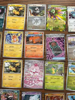 Rare Pokemon cards full art english Lot44 Holo - Image 5