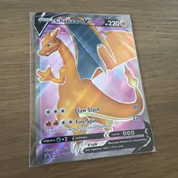 Charizard V SWSH050 SWSH: Sword & Shield Promo Cards Holo - Image 2