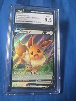 Eevee V SWSH065 SWSH: Sword & Shield Promo Cards Holo - Image 1