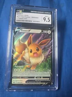 Eevee V SWSH065 SWSH: Sword & Shield Promo Cards Holo - Image 2