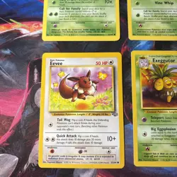 Jungle Vintage Pokemon Non Holo Unlimited Card Lot 6 Cards Old Sets Rare #20 - Image 5