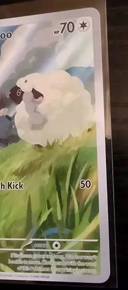 Pokemon Card Hops Wooloo 170/159 Secret Rare Scarlet Violet Journey Together - Image 2