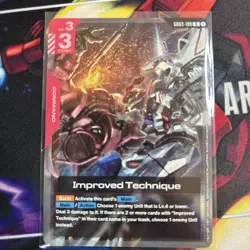 Improved Technique GD03-109 R Gundam Card Game Steel Requiem - Image 1