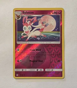 Sylveon Forbidden Light 87/131 Reverse Holo Pokemon Card NM/Mint - Image 1