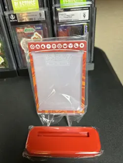 Pokemon Armarouge EX Ultra Pro Magnetic CARD PROTECTOR CASE w/DISPLAY BASE STAND - Image 1