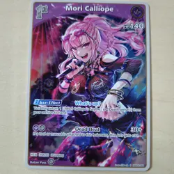 Mori Calliope Hololive Official Card Game Ocg Tcg SR Quintet Spectrum EN - Image 1