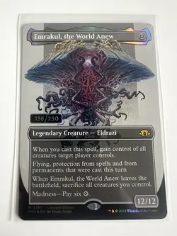 Serialized Mtg Card Emrakul, The World Anew 158/250 - Image 1