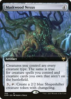 Maskwood Nexus (Extended Art) [KHM - 369] - NM [Normal] TCG MTG - Image 1