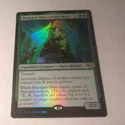 Mutagen Man, Living Ooze - FOIL- Teenage Mutant Ninja Turtles -MTG - Image 1