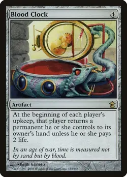 BLOOD CLOCK (SOK) Saviors of Kamigawa - MTG - LP - Image 1