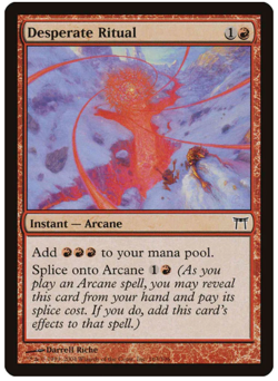 1x Desperate Ritual Champions of Kamigawa LP MTG - Image 1