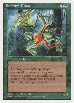 Erhnam Djinn (MP) Chronicles CHR Magic MTG - Image 1