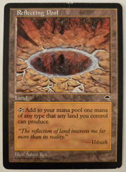 Reflecting Pool Tempest Magic The Gathering MTG HP/MP - Image 1
