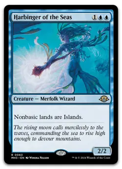 Harbinger of the Seas #63 (NM) Modern Horizons 3 MH3 Magic MTG - Image 1