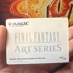 Wizards of the Coast Shadow, Mysterious Assassin 26/53 Final Fantasy Wisnu Tan … - Image 2