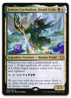 Jenson Carthalion, Druid Exile #3 (NM) Dominaria United DMC Magic MTG - Image 1