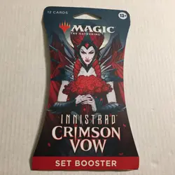 New Magic the Gathering Innistrad Crimson Vow Set Booster - Image 1