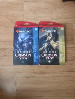 Magic The Gathering Innistrad Crimson Vow Theme Booster Pack Sealed 2021 - Image 1