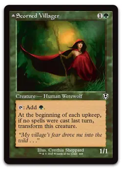 Scorned Villager (Retro Frame) #468 (NM) Innistrad Remastered INR Magic MTG - Image 1