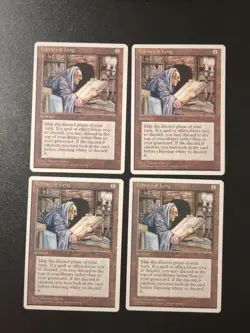 Library of Leng MTG Core Set 4th Edition X4 - Image 1