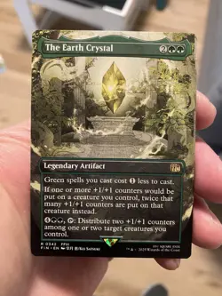 The Earth Crystal (Borderless) R FINAL FANTASY 342 NM Never Played - Image 2