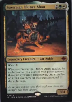 Sovereign Okinec Ahau - The Lost Caverns of Ixalan: #240, MTG Nm C252 - Image 1