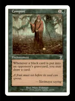Compost LP Light Play Seventh Edition MTG [9789] - Image 1