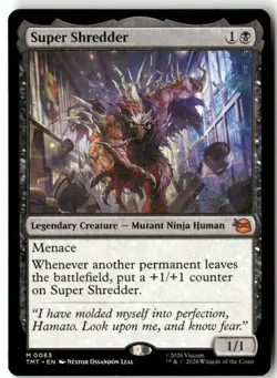 Super Shredder 0083 Mythic Magic: The Gathering Near Mint - Image 1