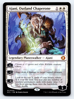 Ajani, Outland Chaperone Planeswalker - Lorwyn Eclipsed MTG - Image 1