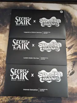 MTG SpongeBob SquarePants Bundle Foil Edition Full Set Secret Lair Sealed - Image 1