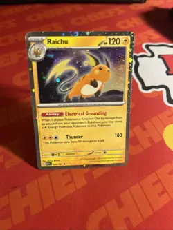 Raichu 026/165 Cosmos Holo 151 Sam's Club Exclusive Promo Pokemon TCG - Image 1