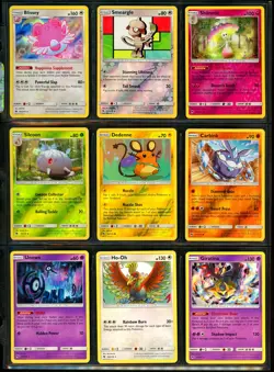 2018 Pokemon LOST THUNDER Set Series Sun & Moon Cards Lot HOLO Rare REVERSE Foil - Image 2