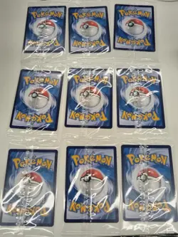 Set of 9 Sealed Promo Pokemon TCG 30th Anniversary First Partner Vol.1 LU57 - Image 2