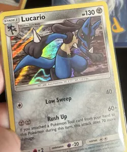 Pokemon TCG Nintendo Card Lot - Lucario, 7 Cards - Image 4
