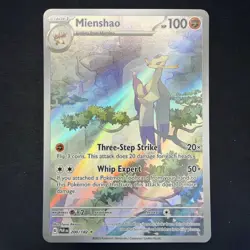 Pokemon Mienshao 200/182 Sv04: Paradox Rift Holo Illustration Rare NM - Image 1