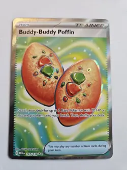 Buddy-Buddy Puffin 167/132 Mega Evolution Full Art Trainer Pokemon TCG - Image 1