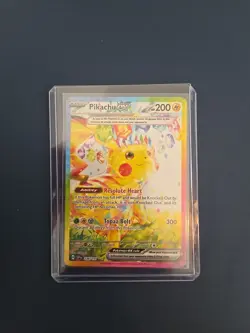 Pokemon TCG Pikachu ex 238/191 Surging Sparks Special Illustration Rare - Image 1