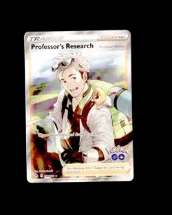 NM Pokemon GO Holo Professor's Research (Full Art) 078/078 - Image 1