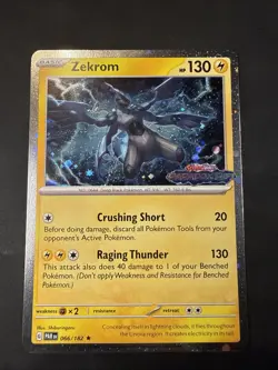 Zekrom 66/182 Paradox Rift Stamped Cosmos Promo - Pokemon TCG - Image 1
