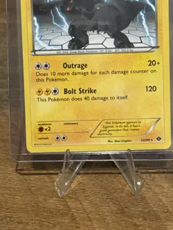 Zekrom 50/99 Next Destinies Holo Rare 2012 Pokemon NM - Image 2