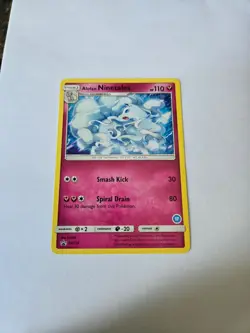 Pokemon TCG Alolan Ninetales Sun & Moon SM128 Promo - Image 1