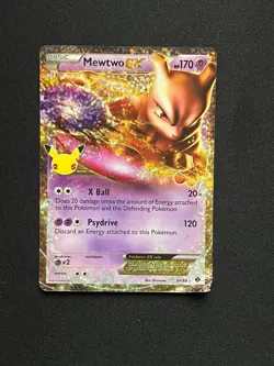 Mewtwo EX 54/99, Classic Collection Celebrations, Pokemon DMG - Image 1