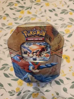 SEALED! Pokemon KELDEO EX Tin - Factory Sealed 2013 Black & White Plasma Storm - Image 1