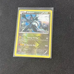 Pokemon Zekrom 64/108 Reverse Holo Rare Roaring Skies NM - Image 1
