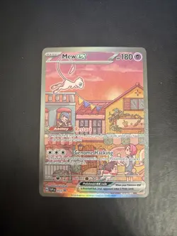 Mew EX SVP 053 Pokemon TCG Scarlet Violet 151 Black Star Promo - Image 1