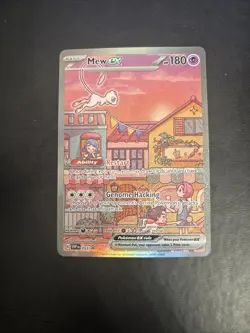 Mew EX SVP 053 Pokemon TCG Scarlet Violet 151 Black Star Promo - Image 5