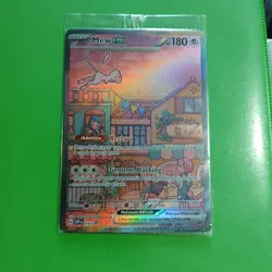 Mew ex SVP 053 Pokemon Scarlet Violet 151 UPC Black Star Promo Full Art SEALED - Image 1