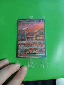 Mew ex SVP 053 Pokemon Scarlet Violet 151 UPC Black Star Promo Full Art SEALED - Image 2