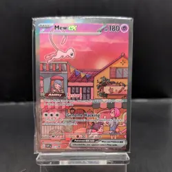 Mew ex SVP 053 Black Star Promo Scarlet And Violet Pokemon Card Sealed - Image 1