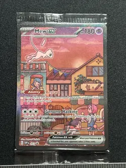 *ACTUALLY SEALED* Pokemon Mew EX 053 Holo Black Star Promo Scarlet & Violet 151 - Image 2